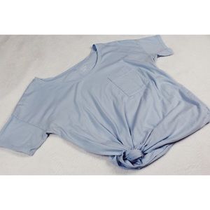 Baby Blue Basic Tee